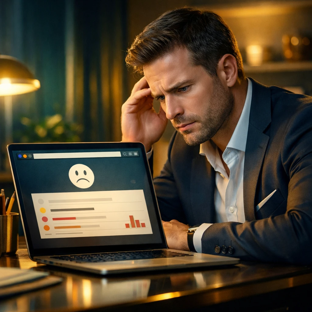 نتیجه نگرفتن در SEO